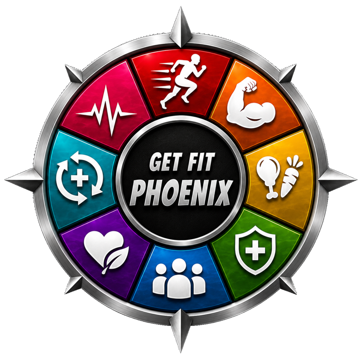 Get Fit Phoenix category navigation