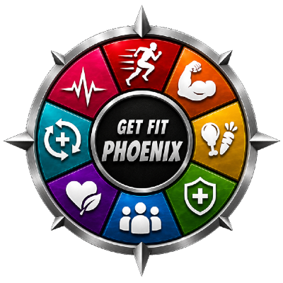 Get Fit Phoenix category navigation